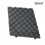 Paar must E60 E61 auto esikaitseraua alumine v&otilde;rkv&otilde;replaadi trimmikate BMW E60 E61 M 51117897186 51117897184 kaitseraua kate jaoks