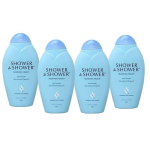 Shower to Shower Absorbent Body Powder Morning Fresh with Lavender 368.5g Bottle (4 Packs), Morning Fresh Lavender white