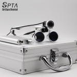 Hambaarsti luubid Lamp Meditsiiniline hambaravi suurendusklaasid Esitulede esilatern hambaravi ja kirurgia peavalgusti 2.5X420