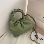 Kevadine plisseeritud pilvekott naistele Pehmest nahast &otilde;lakott Moebr&auml;ndid Crossbody Bag Designer k&auml;ekotid