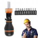 Kruvikeerajate komplekt Terasest kruvikeeraja komplekt, vastupidav 10 peaga, multifunktsionaalsed majapidamisvidinad, kaasaskantavad ja h&otilde;lpsasti vahetatavad CN