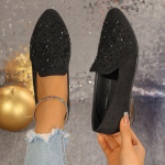 Mood Naiste Baleriinad 2024 Uus Kevad S&uuml;gis Jalutusk&auml;ik &Uuml;mar Nina Mokassiinid Kingad Madalad Mugavad Lolita Kingad Tossud Zapatos De Mujer 35 must