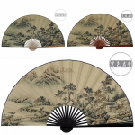 50x88cm suur maalipaberist ventilaator seinale riputatav dekoratiivne kokkupandav ventilaator kontorisse, esikusse, koju, elutuppa, dekoratiivne ventilaator Lucky Strike 50x88cm