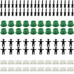 80X BMW E36 316i 318i jaoks k&uuml;ljekarbi seeliku klambrid k&uuml;lgpaneeli liistu klamber kinnituskruvi pistik needid sisemine poritiib kruvi CHINA