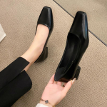 Moodne Naine Kevad Vabaaja Ruudukujulise Varba Madala Pehme Tallaga Kingad Lolita Ballerina Kingad Naiste Elegantne Prantsuse Retro Mary Janes Naiste Kingad 35 must