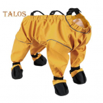 Koerajalatsid Retuusid M&auml;&auml;rdunud Suspender Saabas Veekindel koerap&uuml;ksid Libisemisvastane Lemmikloomak&auml;ppade Kaitse &otilde;ues jalutamiseks Jooksumatkamiseks XS kollane