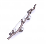 1 tk vana ploomi&otilde;ie lille oksad prossid n&ouml;&ouml;pn&otilde;elad elegantne kimp pross pronksi