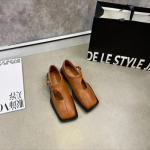 Retro Loafers Naistejalatsid vabaaja ni&scaron;&scaron;disain, ruudupea, lameda tallaga &uuml;ksikud kingad Prantsuse Briti v&auml;ikesed nahast kingad 35