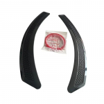 2tk auto esiosa poritiiva k&uuml;lje ventilatsiooni kleebise kate EVO stiilis Mitsubishi Lancerile 2008-2015