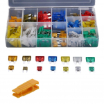 306 tk. Erinevate autode mootorrataste veoautode kaitsmete komplekt 3A 5A 7,5A 10A 15A 20A 25A 30A 35A 40A auto kaitsmekomplekti juhtme&uuml;hendused punane