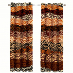 Jaapani Laine P&auml;ike Samurai Stiilis Mustrikujundus Tasuta Kohaletoimetamine 2 t&uuml;kki &Otilde;huke Varjutav Aknakardin Elutoa Magamistoa Dekooriks 98W202H CM&Rod Pocket