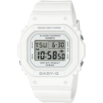 Casio Naiste Baby-G BGD-565U-7JF [BABY-G BGD-565 seeria] kandikell valge vaiguga digitaalne