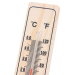 Puidust seinatermomeeter siseruumides, v&auml;litingimustes raiem&otilde;&otilde;tur Aiamaja Garaaž Aia kasvatamise temperatuuri kontroller