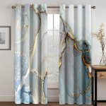Moodne Abstract Line Luxury Elegance Odavad 2 tk. Tasuta kohaletoimetamine &otilde;hukesed kardinad elutoa jaoks magamistoa aknakattega kodukaunistuseks (W50H130cm)-2pcs&Rod Pocket