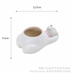 Armsad loomad lillepotid sukulentsete taimede jaoks Sebra Panda Elevant Istutusmasinad Haldjaaia Potid Kaunistused Kodu Laua Kaunistus