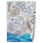 Tapeet Mere kingitused 100x140 sinine