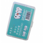 Kaasaskantavad hambaniidipulgad - 50 tk pakis | Eraldi pakendatud suu&otilde;&otilde;ne h&otilde;lpsaks puhastamiseks 50 pieces