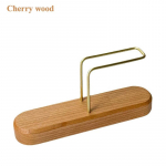 P&auml;hkel/Kirss Kohvifiltri Hoidja Puidust K&auml;sitsi Valmistatud Kohvifiltri Hoidja Kodu Hoiustamine Kammkarbiga &Auml;&auml;ristatud Filtri Hoidja Kohvitarvikud