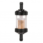 Mootorratta modifitseeritud metallist &otilde;lifilter eemaldatav l&auml;bipaistev klaasist bensiinifilter ATV dirt pit bike motocrossi jaoks must