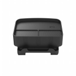 Armatuurlaua hoiukast Tesla Model 3 Model Y Silikoonprillidele V&otilde;tmealus Keskkonsooli kronstein Hoiukasti tarvikud must