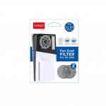 Tolmufilter PS5 ventilaatorile, lihtne kasutada, uus hingav PS5 jahutusventilaatori tolmukate, tolmukaitse katte komplekt PS5 jahutusradiaatori ventilaatorile 2pcs hall