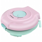 Hommikus&ouml;&ouml;giomletivalmistaja 1 tk Kodu automaatne kahepoolne kuumutatud munasilindriga j&auml;&auml;tise kr&otilde;beda vahvli keeduseadmed roosa