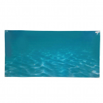 Akvaariumi taustakleebis PVC isekleepuv 3D mere mustriga akvaariumi plakat dekoratsioon 122x50cm