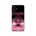 Coque Samsung Galaxy S25 Plus blackpink diamond noir et rose Maniacase