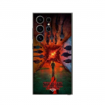 Coque - Maniacase - Samsung Galaxy S25 Ultra - Noir - Souple - Stranger Things Billy