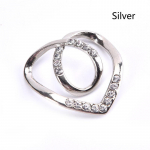 S&uuml;da Sall Prossid Siidist Sall Lukk Pross Naiste Sall Ring Clip kuld