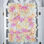 40*60cm kunstlilledest seinapaneelid Lilleseinamatt Siidroosi Hortensia lillepaneelid pulmapeo taustaks seinakaunistuseks