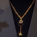 2024 D Letter tippklassi naiste rangluuga kaelakee &ndash; kerge luksuslik ni&scaron;ikujundus