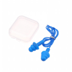 1 Paari pehmest silikoonist k&otilde;rvatropid koos k&ouml;iega veespordiga kuulmiskaitse m&uuml;ra summutavad k&otilde;rvatropid basseini tarvikud helesinine v&auml;rv