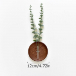 1TK Puidust Vaasid Zen 2TK Kunstlik Eukal&uuml;pti Lehed Kodukujundus Seinale Riputatav Lilleseade Magamistuba Saadaval mitu valikut