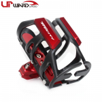 Fit For YAMAHA Tricity 125 Tricity 155 Tricity 300 quality Motorcycle CNC Beverage Water Bottle Drink Cup Holder punane
