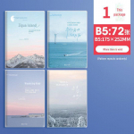 A5 Paksenenud Kummist &Uuml;mbrisega M&auml;rkmik: Stiilne veekindel m&auml;rkmik &otilde;pilastele, p&auml;evikuks v&otilde;i koosolekute protokollimiseks