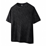 J&auml;&auml;siidist T-s&auml;rk Meeste Sport ja Vaba aeg Kiiresti Kuivav Elastne Suur Suurus &Uuml;mara Kaelusega L&uuml;hikeste Varrukatega Pealispusa XL must