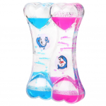 S&uuml;damekujuline liivakell, ujuv &otilde;likell, vedelikutaimer, lauakaunistus, ornament(sinine roosa)