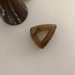 L&auml;bipaistev kolmnurkne kohviv&auml;rvi juukseklamber k&otilde;rgetele hobusesabadele