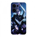 Coque de t&eacute;l&eacute;phone - Maniacase - Oppo Reno 13 5G - Silicone - Souple - Mercredi Addams