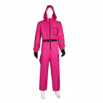 1 komplekt kombinesoon v&ouml;&ouml; ja kinnastega t&auml;iskasvanutele ja lastele, avar, taskutega, lukuga kinnis, &uuml;hes t&uuml;kis r&otilde;ivas, koomiksikost&uuml;&uuml;m cosplay jaoks 150CM