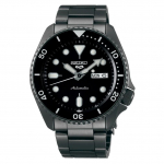 SEIKO 5 Sports Automaatne Must T&auml;hikuga Meeste K&auml;ekell SRPD65K1 must