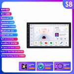 Hizpo 2 DIN Autoraadio GPS Android Multimeediapleier Universaalne 7 Heli Navigatsioon Volkswageni Nissani Hyundai Kia Toyota jaoks Intelligente RDS SWC DVR S8 8Core 8G 128G AI