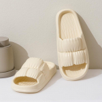 Naiste pehme tallaga pilvesussid suvised rannas paksud platvormiga sussid sandaalid naiste korea Eva sussid koju, pl&auml;tud, naine 36-37 roosa