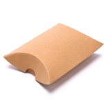 100 tk/partii Kingikott J&otilde;upaberist Kingikott J&otilde;ulud Padjakujuline Paberist Kommikarp 100PCS pruun