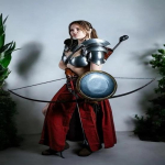 Valk&uuml;&uuml;r S&otilde;dalase R&uuml;&uuml;de Komplekt Naistele Fantaasia Cosplay R&otilde;ivastus LARP Kost&uuml;&uuml;m, Keskaegne Kleit R&uuml;&uuml; Kingitus