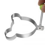 MIT Creative roostevabast terasest keeduvormija vorm praepann praetud muna pannkoogi r&otilde;ngas 1