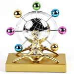 Maa Igiliikumise Pendel, V&auml;rviline Maa Igiliikumise Masin Kineetiline Kunst Skulptuur Maa Pendel Lauadekor Mudel h&otilde;be