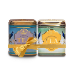 Makaibari Silver Green Darjeeling roheline tee ja Suvep&ouml;&ouml;rip&auml;eva Muscatel Darjeeling must tee plekkpurk | 100 g x 2 | &Uuml;he istanduse lahtine lehttee