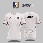 G2 Esports Klubi 2025 Valge S&auml;rk League Of Legends CSGO Professionaalse Liiga M&auml;ngija Vorm F&auml;nnidele Kohandatud T-s&auml;rgid Unisex Topid XL